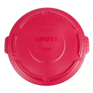 DN853 Rubbermaid Brute Snap On Lid Red
